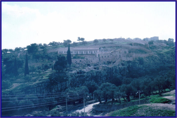 Saint Onuphrius Monastery is located on the traditional site of Potters Field